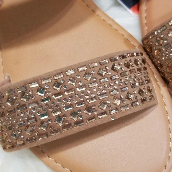 Brown Strappy Sandals - Picture 7 of 8